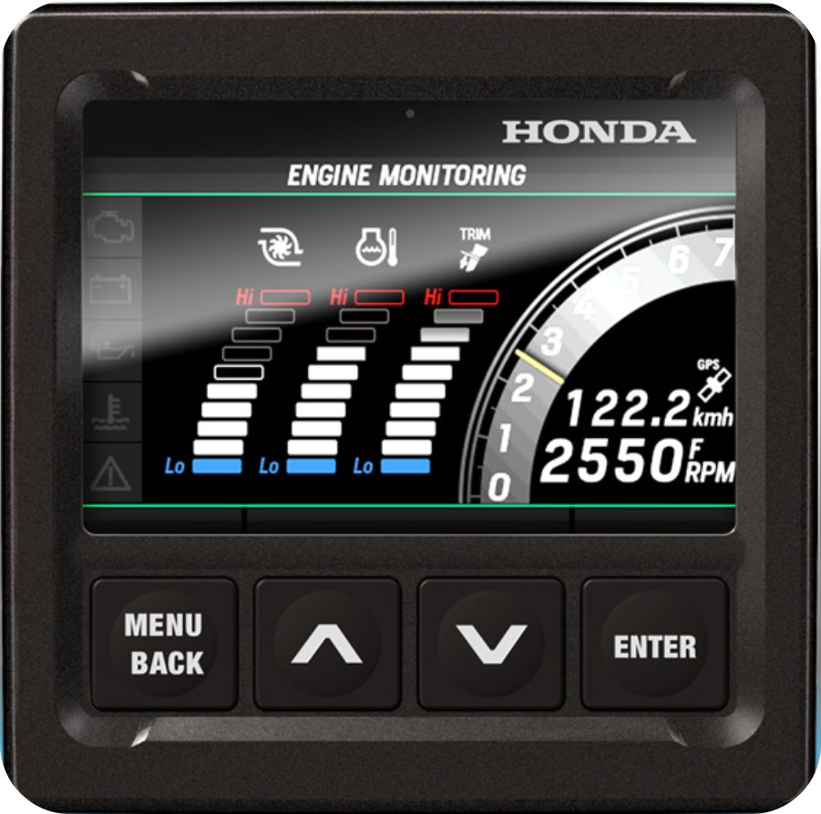 NMEA2000 Honda дисплей